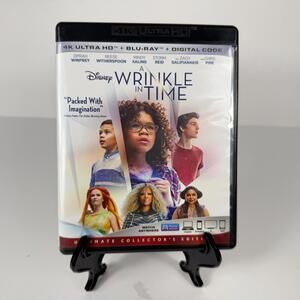 A Wrinkle in Time Disney Movie 4K Ultra HD + Blu-Ray + Digital Download